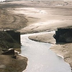 1991 Le vidage du barrage